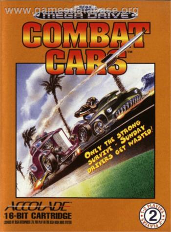 Cover Combat Cars for Genesis - Mega Drive